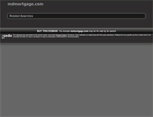 Tablet Screenshot of mdmortgage.com